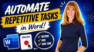 Thumbnail: How to Record a Macro in Microsoft Word (No Coding Required)