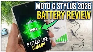 Thumbnail: The Motorola Moto G Stylus 2026 | HOW GOOD IS THE BATTERY?!