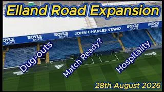 Thumbnail: Elland Road Expansion 28th August 2026 - Leeds United FC - match ready - latest update #djidrone