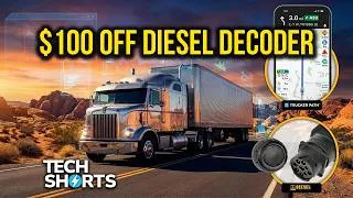 Thumbnail: Get $100 Off Diesel Decoder, AI Maintenance Tools & Big TMS Buyout | CCJ Tech Shorts
