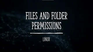 Thumbnail: Files and Folder permissions in Linux | CCNA Kids
