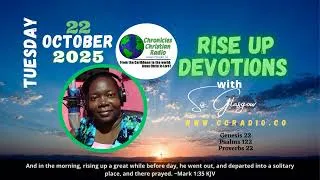 Thumbnail: Rise Up Devotions | Chronicles Christian Radio 10 22 2025 