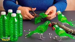 Thumbnail: I Turned Plastic Bottles Into Beautiful Birds !  DIY Recycling Craft#PlasticBottleCrafts