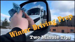 Thumbnail: Trucking Tips: Mastering the Road in Two Minutes! Episode 1: Non-Driving Winter Tips