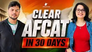 Thumbnail: HOW TO CLEAR AFCAT IN 30 DAYS ? | AFCAT 2 2026 | #afcat2026 #airforce #army