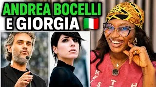 Thumbnail: Italian Duet That Will Blow Your Mind! - Vivo per lei con testo -Andrea Bocelli e Giorgia 🇮🇹 