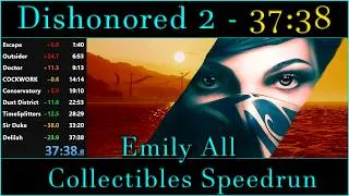 Thumbnail: Dishonored 2 - All Collectibles Emily Speedrun 37:38