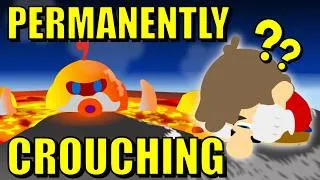 Thumbnail: 19 Years Later - Is it Possible to Beat Mario Galaxy While Permanently Crouching?