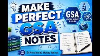 Thumbnail: GSA Notes Making Trick | CSS General Science & Ability Preparation Strategy