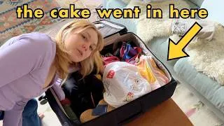 Thumbnail: I Packed an Entire Birthday Cake in My Suitcase