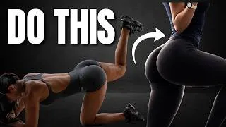 Thumbnail: 10 MIN GLUTE FOCUSED WORKOUT - ROUND BOOTY & BUBBLE BUTT - No Squats, No Equipment, Fast Results