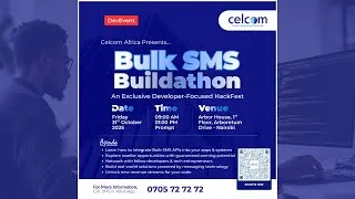 Thumbnail: Building a Lipa Mdogo Mdogo USSD Service Application From Scratch : Celcom Africa Live Webinar