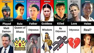 Thumbnail: The Odyssey (2026) Cast Members Comparison | Real Name, Age, Height & Net Worth