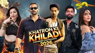 Thumbnail: Khatron Ke Khiladi 2026 Contestants List ✅ | Rohit Shetty | KKK 15 Confirmed Contestants