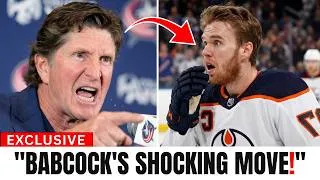 Thumbnail: Connor McDavid To Play LESS? Babcock's Shocking First Move As Oilers Coach