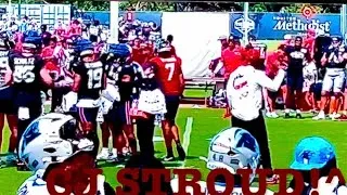 Thumbnail: They Scrimmaged! Pro Football Teams Joint  Practice: Texans vs. Panthers |CJ Stroud Goes Long!  #fun