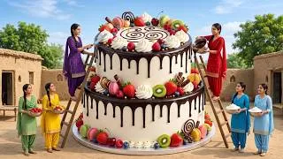 Thumbnail: 🎂 28-Foot Giant Birthday Cake Surprise for Lonely Grandpa ❤️ | Emotional Surprise for Lonely Old Man