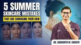 Thumbnail: Summer Skincare Mistakes You Must Avoid | Dull, Oily, Tanned & Acne-Prone Skin Tips