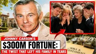 Thumbnail: Johnny Carson's $300M Fortune: The Shocking Twist That Left His Family in Tears After His Death