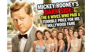 Thumbnail: Mickey Rooney's Dark Side: The 8 Wives Who Paid a Terrible Price for His Hollywood Fame