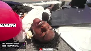 Thumbnail: ISHOWSPEED (SPEED) FELL STRAIGHT TO THE GROUND WHILE BEING LIFTED BY GIANT BALLOONS