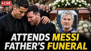 Thumbnail: Cristiano Ronaldo Comforts Messi After Father Jorge’s Death at 68—Try Not to Cry