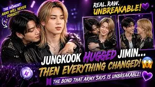 Thumbnail: 🚨 JUNGKOOK HUGGED JIMIN… THEN EVERYTHING CHANGED! 😱💜 ARMY CAN’T STOP TALKING ABOUT THIS!