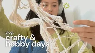 Thumbnail: hobby girl days ★ yarn shopping, dance class, camping, skincare routine