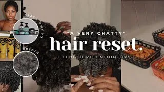 Thumbnail: hair reset: *black owned* wash day + 10-min makeup + how I’m growing my hair back + meal prep!