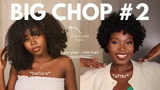 Thumbnail: so…I big chopped again 10 years later + new healthy hair journey *GIVEAWAY closed*