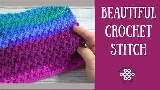 Thumbnail: 🌟Easy Textured Crochet Stitch for Blankets, Scarves, Dishcloths and More!