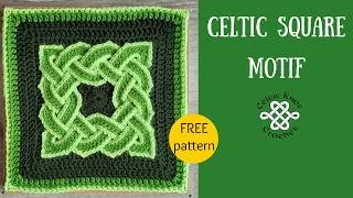 Thumbnail: Crochet Blanket Square Pattern Tutorial💚Step-by-Step!