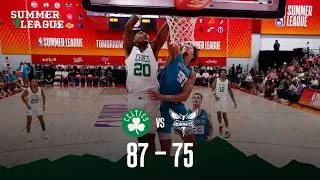 Thumbnail: Dillon Mitchell leads Boston Celtics to 87-75 win vs. Charlotte Hornets | Extended Highlights