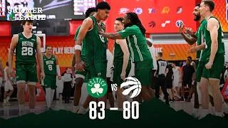 Thumbnail: Chris Cenac's three leads Boston Celtics to 83-80 OT win vs. Toronto Raptors | Extended Highlights