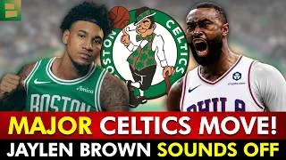Thumbnail: 🚨Celtics Make MAJOR Roster Move + Jaylen Brown 76ers Press Conference REACTION