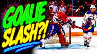 Thumbnail: Rasmus Dahlin gave Jakub Dobes a shot, then Dobes SLASHES Dahlin | Sabres Canadiens 2026 Highlights