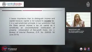 Thumbnail: Taxation Law | The Final Review with Atty. Christine Angelica B. Elveña ▶️⚖️