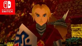 Thumbnail: Zelda Master Of Time (Nintendo Switch) - 100% Walkthrough Part 13 Gameplay - Fire Temple & Gorons