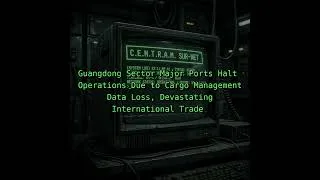 Thumbnail: Guangdong Sector Major Ports Halt Operations Due to Cargo Management Data Loss, Devastating Inte...
