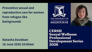 Thumbnail: Preventative sexual and reproductive care for women from refugee-like backgrounds