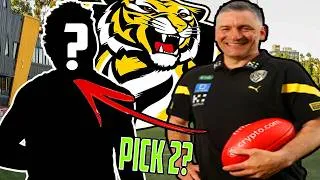 Thumbnail: Richmond Finally Know Who They Want To Select At Pick 2 In The 2026 AFL Draft!