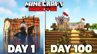 Thumbnail: I Survived 100 Days on The Giant Herobrine Island in Minecraft Hardcore - Full Movie | cENTURY DAYS