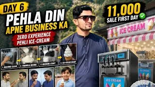 Thumbnail: First day of my business , no experience, i started my own business from zero | Day 6