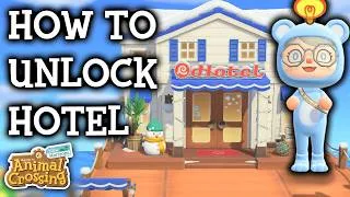 Thumbnail: How to Unlock the Hotel in Animal Crossing New Horizons | 3.0 Update