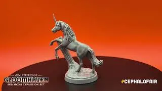 Thumbnail: Miniatures of Gloomhaven: Summons Expansion Set - Production 360°