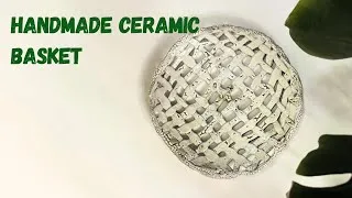 Thumbnail: DIY Woven Pottery Basket / Handbuilt Ceramic Weave Tutorial