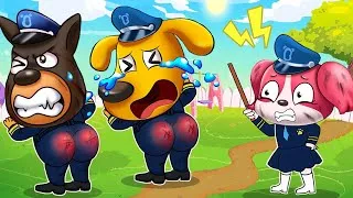 Thumbnail: Papillon, Please Don't Do This! | Sheriff Labrador Animation |  Funny Animation