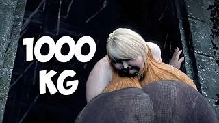 Thumbnail: What happens if Leon attempts to catch a 1000 kg Ashley?