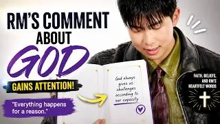Thumbnail: BTS RM’s Comment About God Gains Attention, Sparking Diverse Reactions
