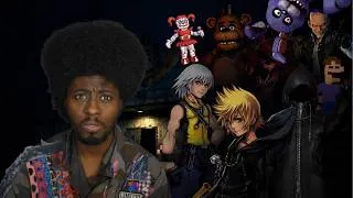 Thumbnail: fnaf and kingdom hearts refuse to say anything clearly and fans call it lore